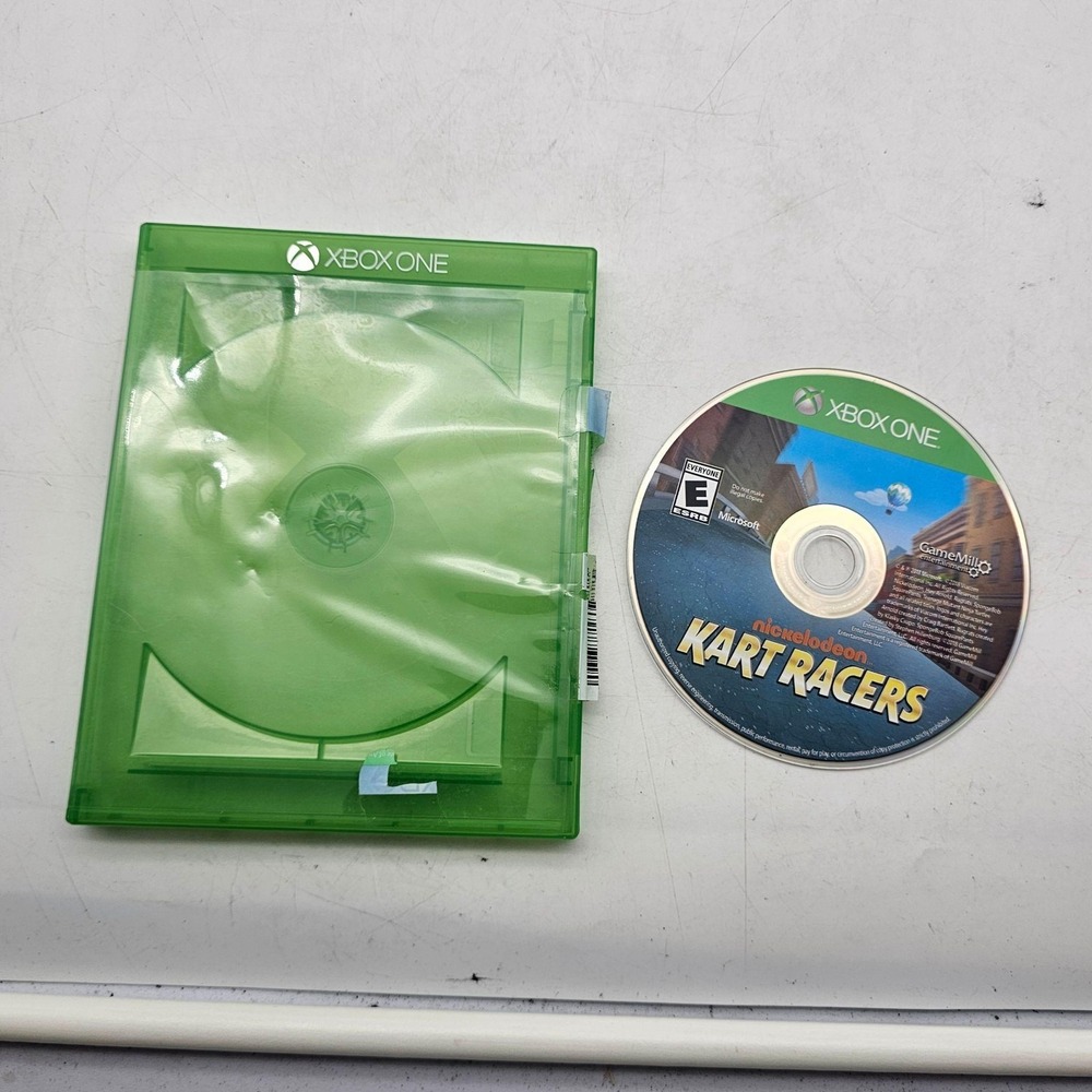 Nickelodeon Kart Racers Xbox One Game Disc Case No Art Racing E READ